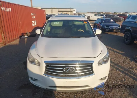 2013 Infiniti Jx35 z USA, uszkodzony, nr VIN 5N1AL0MN8DC353605